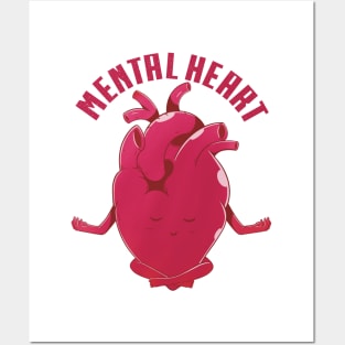 Mental Heart Posters and Art